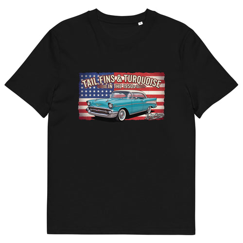 Bel Air Tropical Turquoise T-Shirt - Dean's Classic Cars