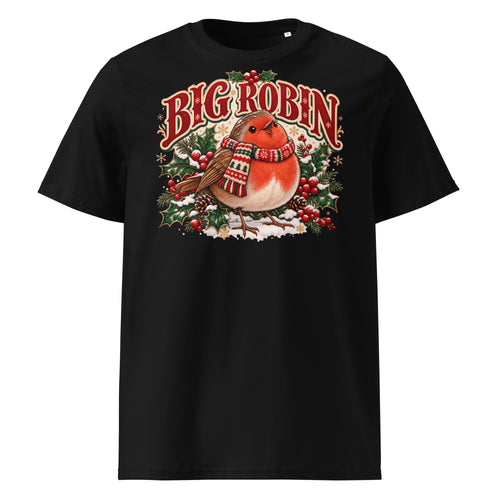Big Robin Christmas T-Shirt - Ricki Robin