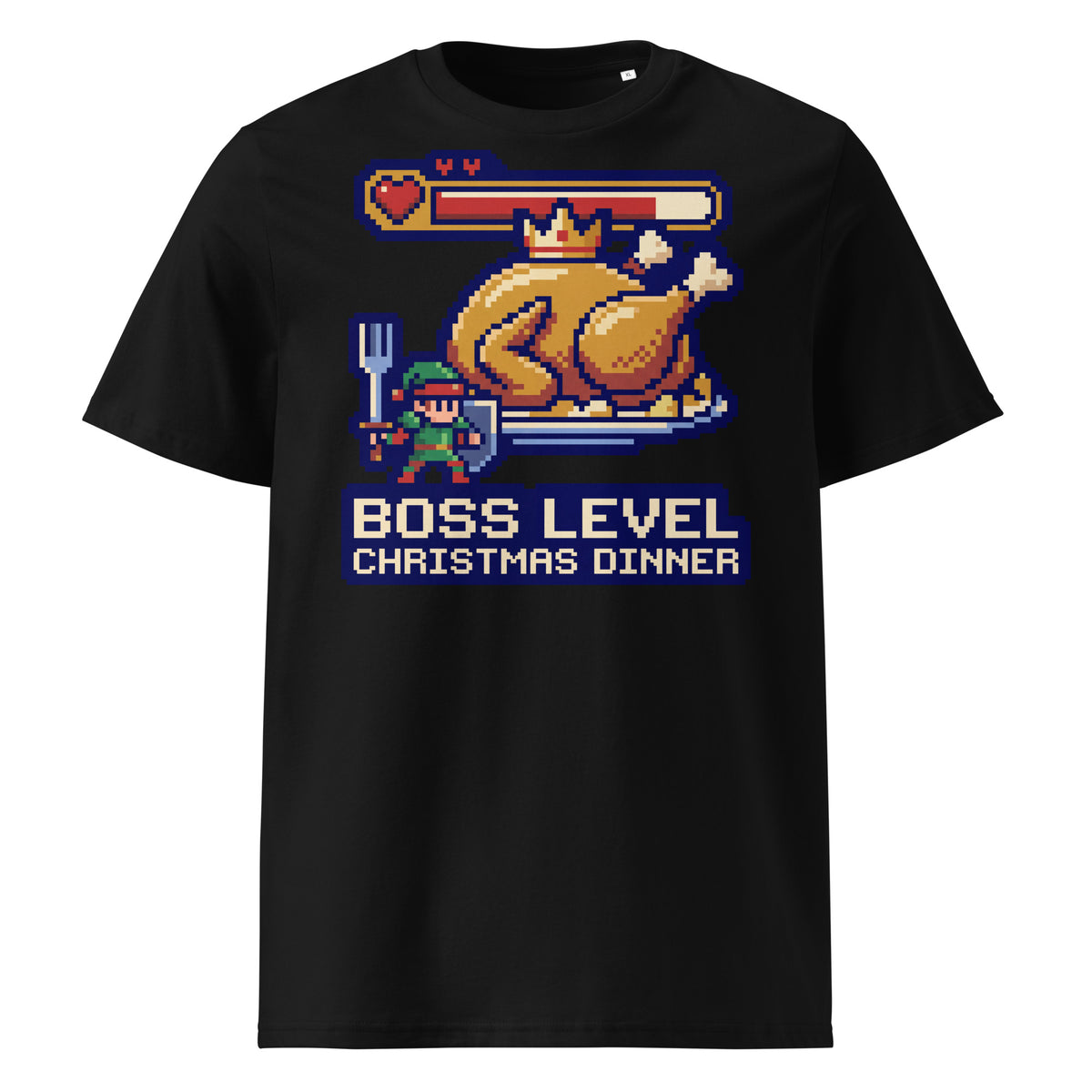 Boss Level: Christmas Dinner T-Shirt - Ricki Robin