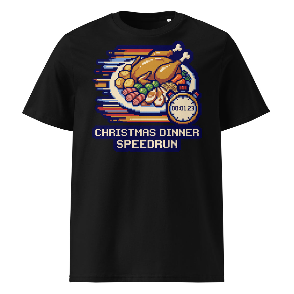 Christmas Dinner Speedrun T-Shirt - Ricki Robin