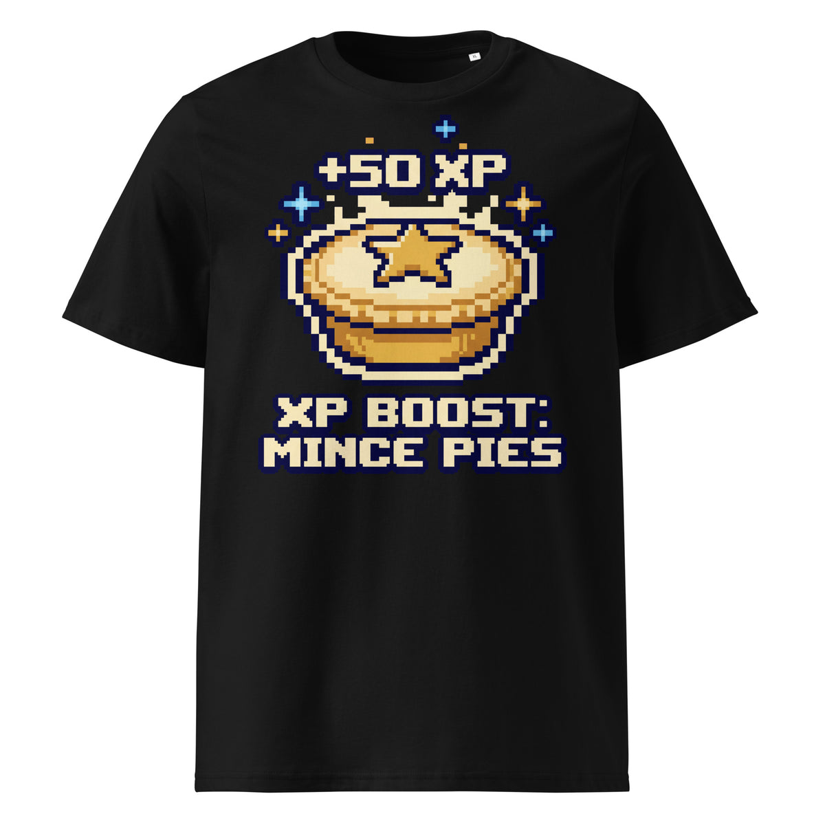 XP Boost: Mince Pies Christmas T-Shirt - Ricki Robin