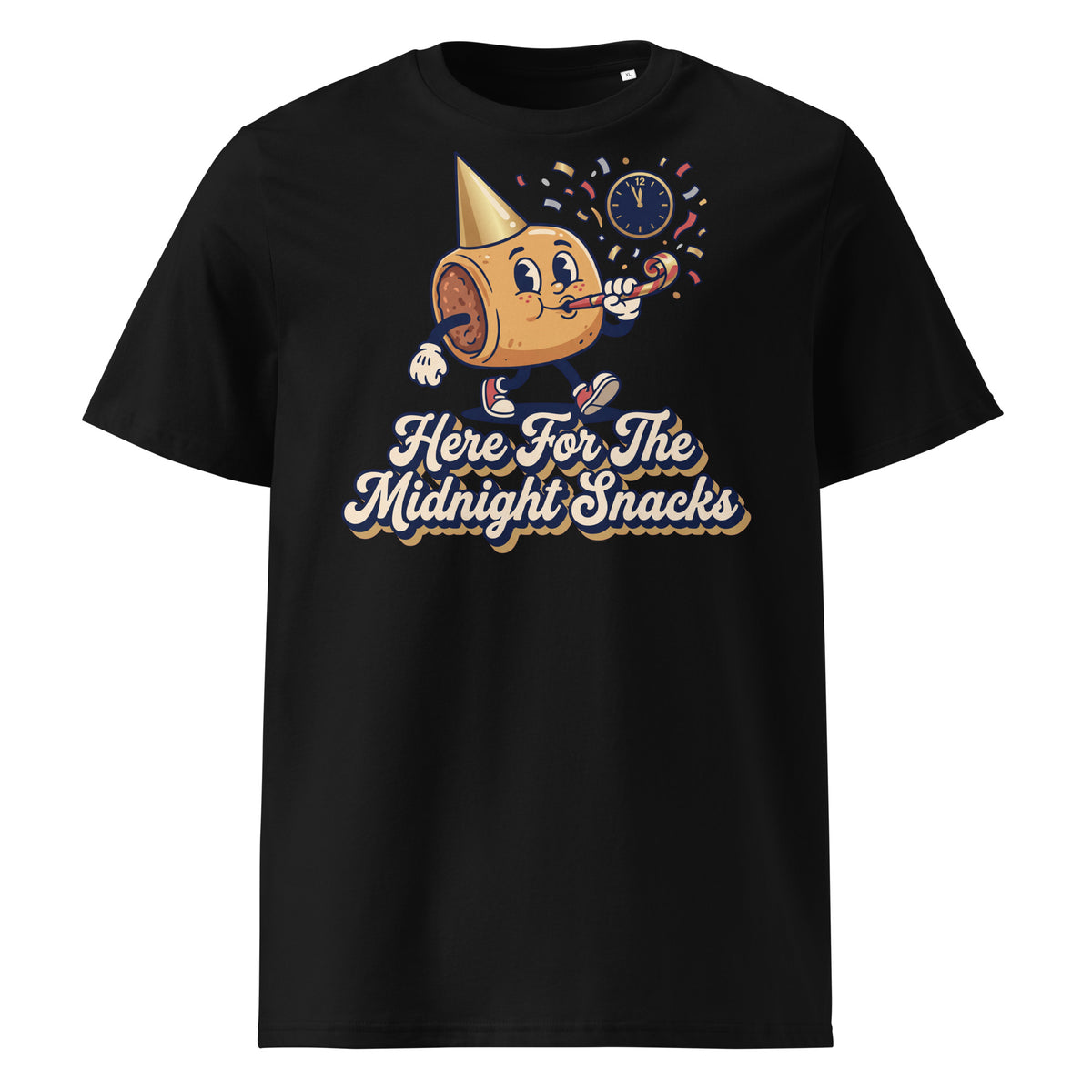 Here For The Midnight Snacks New Year T-Shirt - Ricki Robin