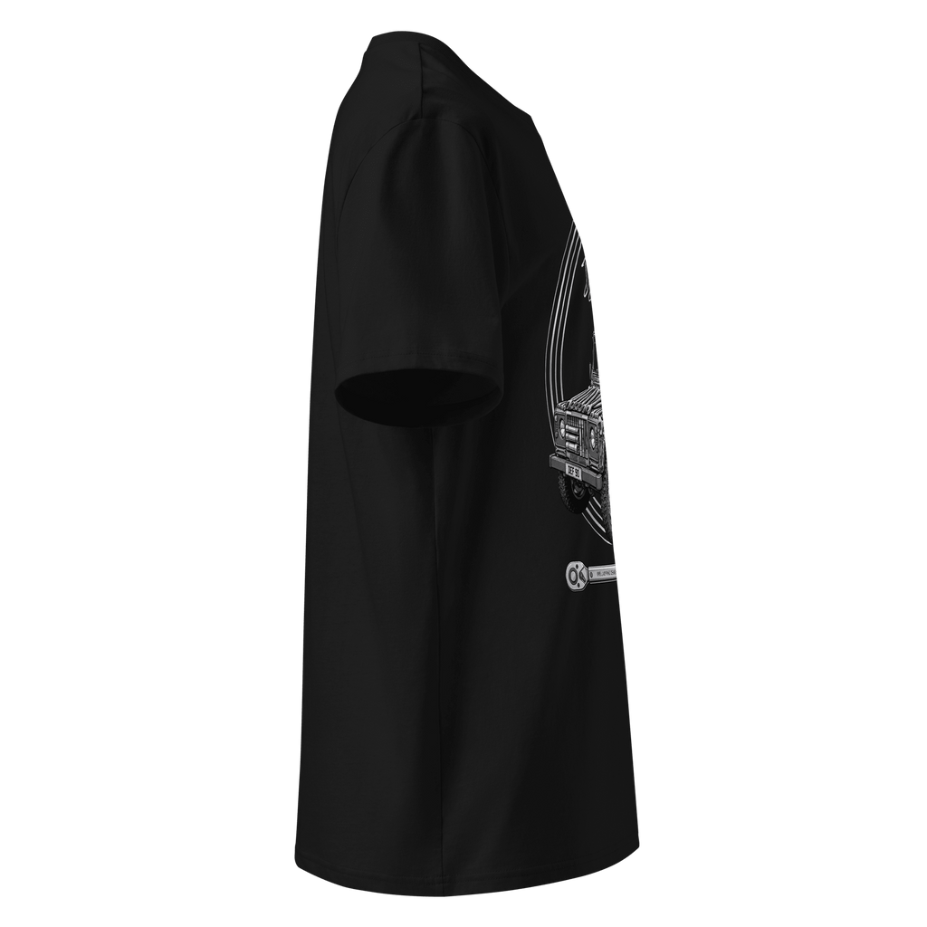 Defender Ninety Jerry Can T-Shirt - Dean's Classic Cars