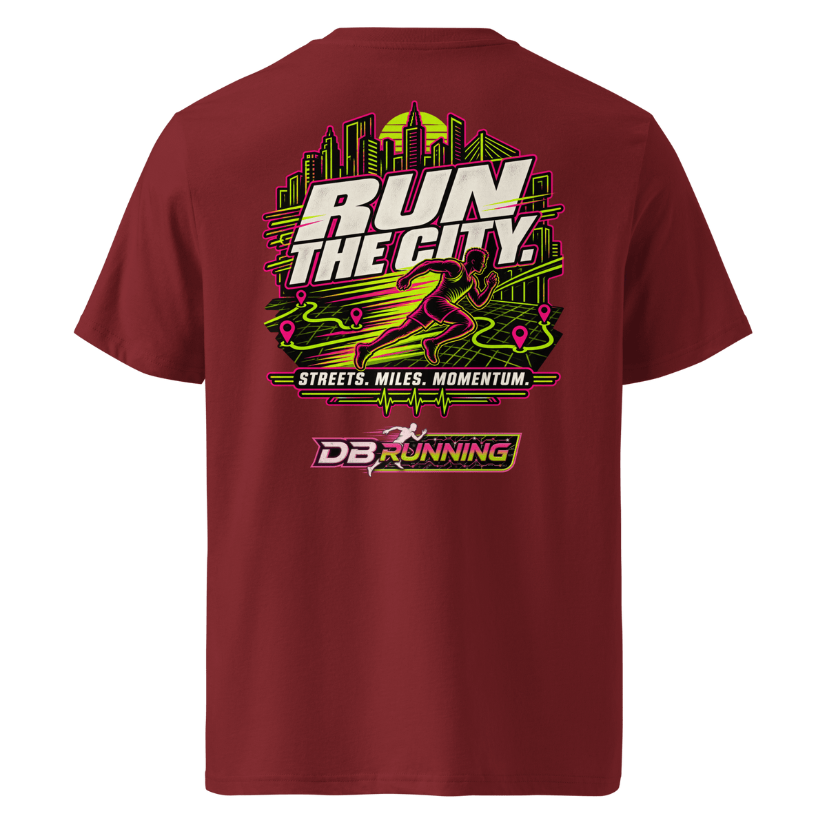 Run the City Male - T-Shirt - DB Running