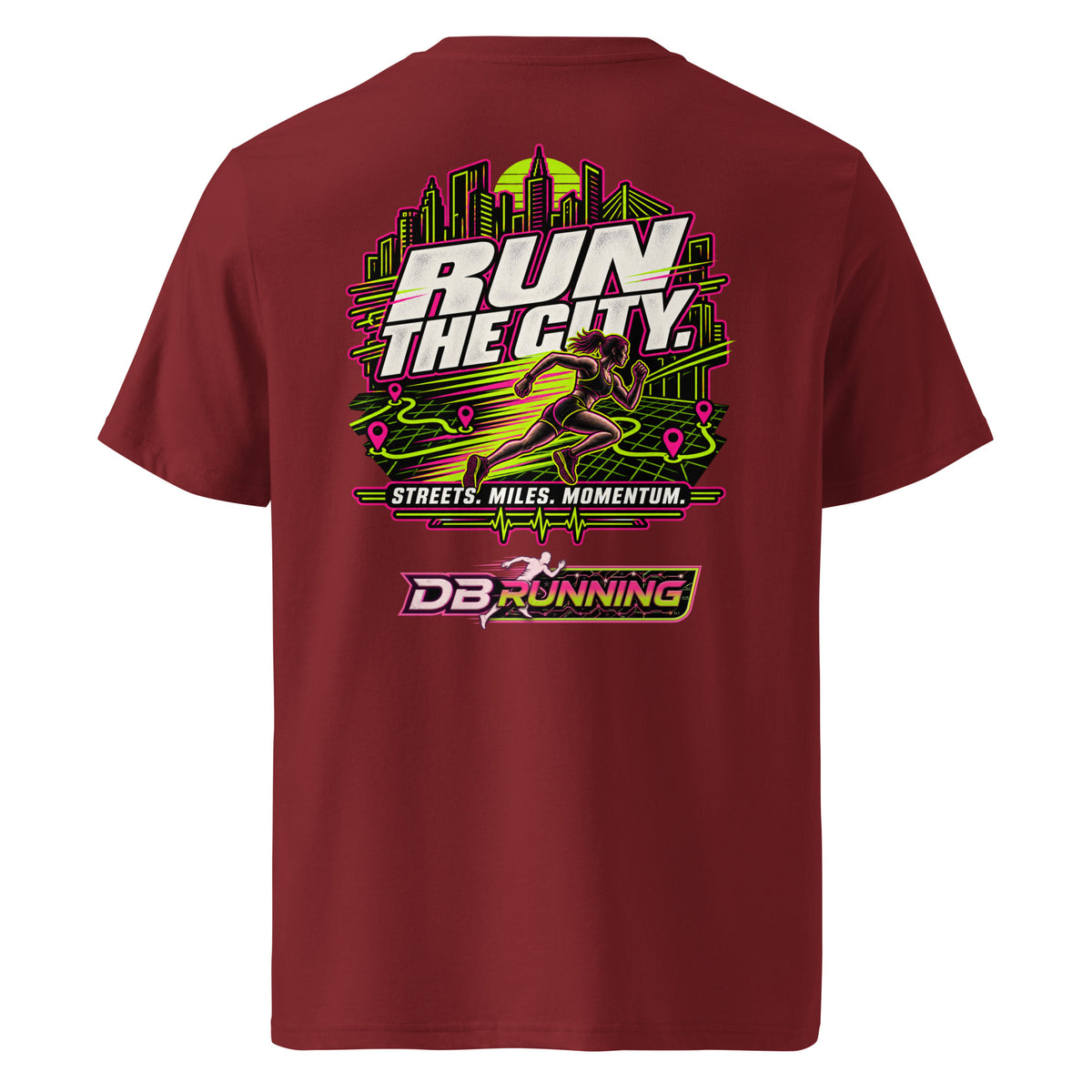 Run the City Female - T-Shirt - DB Running