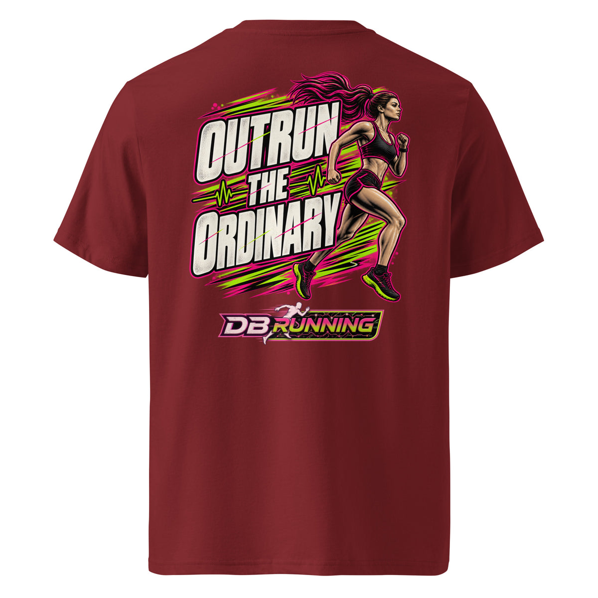 Outrun the Ordinary Female - T-Shirt - DB Running