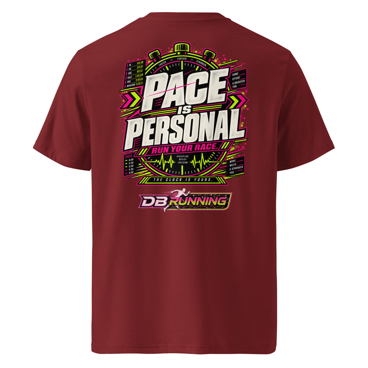 Pace is Personal - T-Shirt - DB Running
