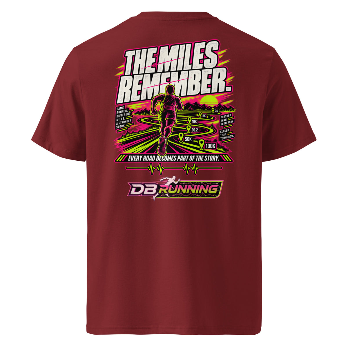 The Miles Remember Male - T-Shirt - DB Running