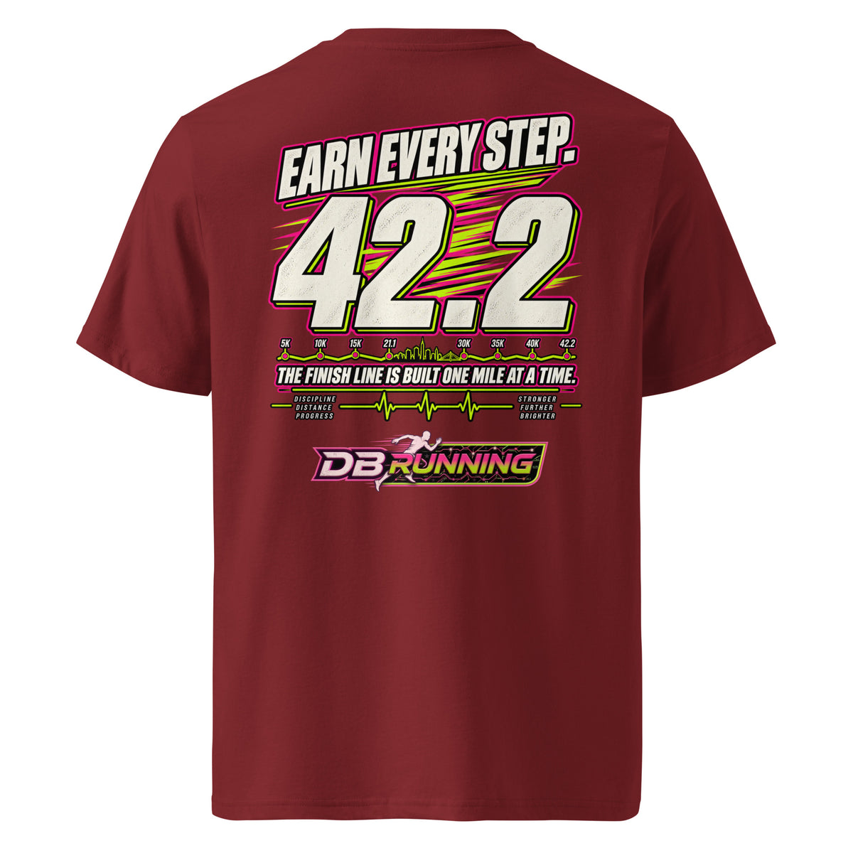 Earn Every Step 42.2 - T-Shirt - DB Running