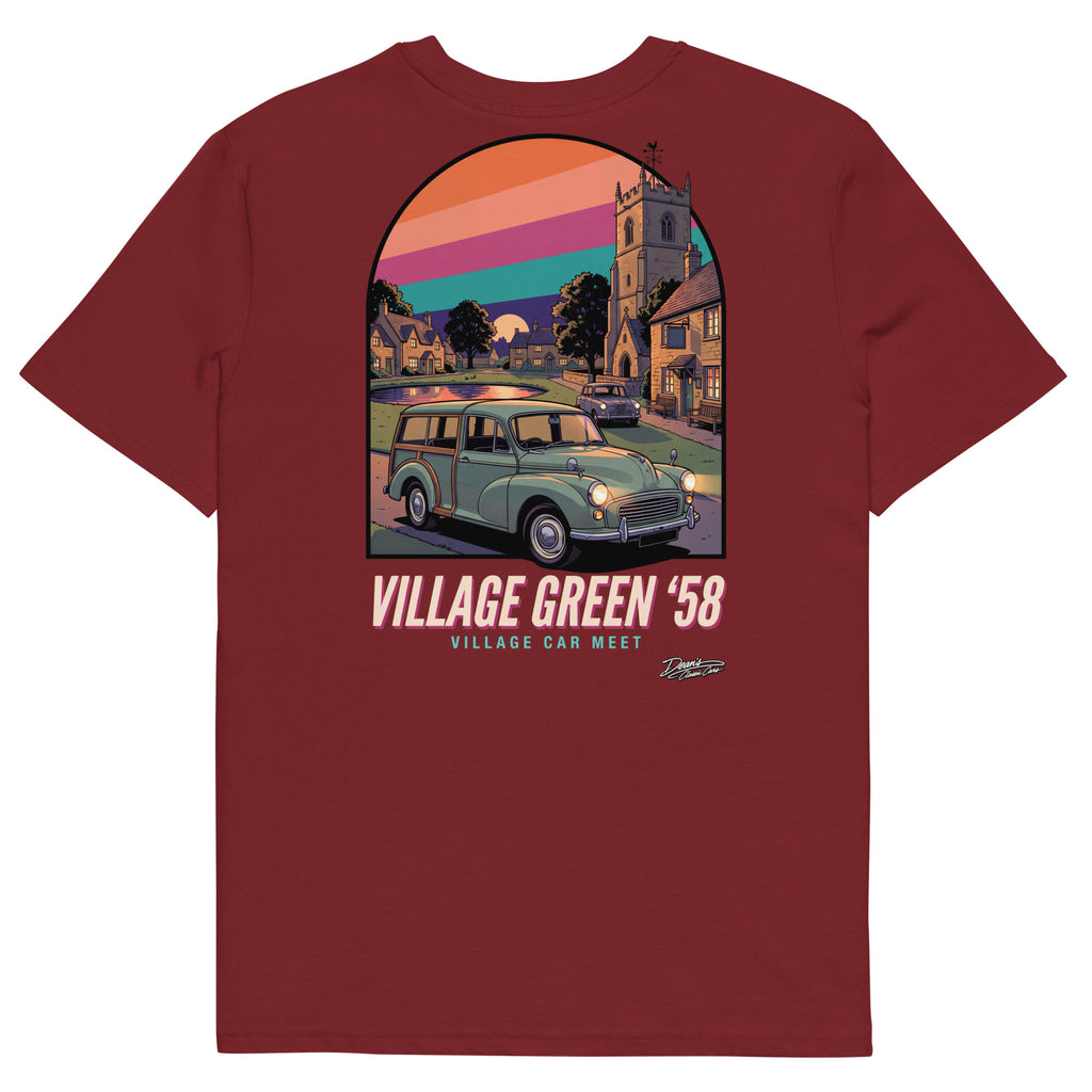 Minor Traveller Village Green T-Shirt - Dean's Classic Cars