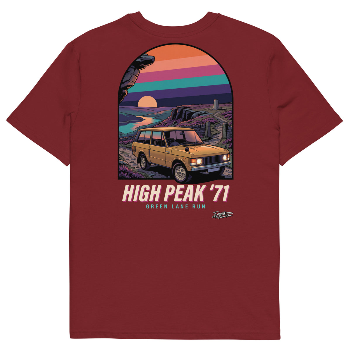 Range Rover High Peak T-Shirt - Dean's Classic Cars