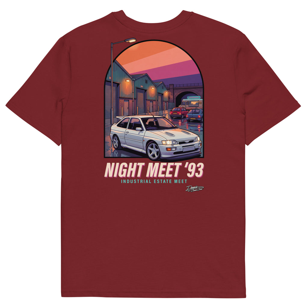 Escort Cosworth Night Meet T-Shirt - Dean's Classic Cars