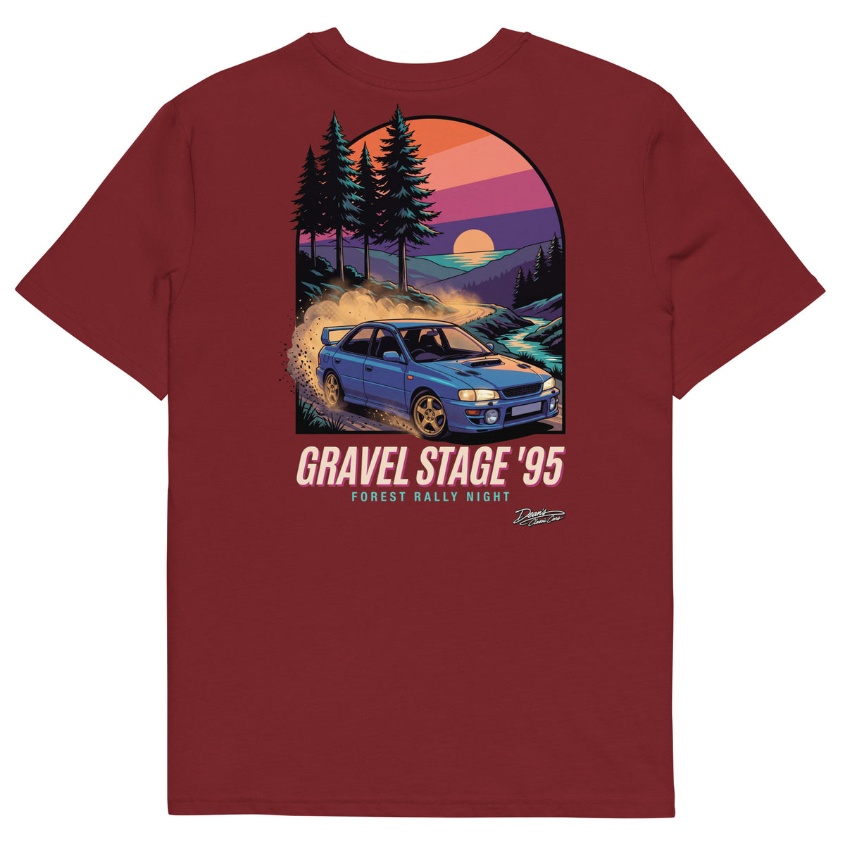 Impreza Turbo Gravel Stage T-Shirt - Dean's Classic Cars