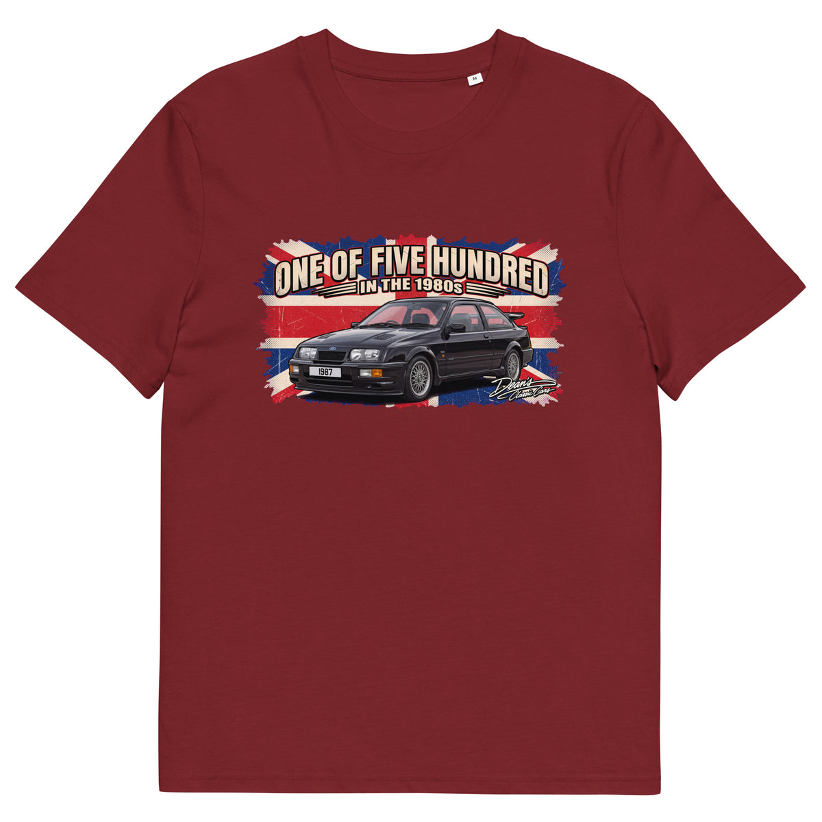 Sierra RS500 Whale Tail T-Shirt - Dean's Classic Cars