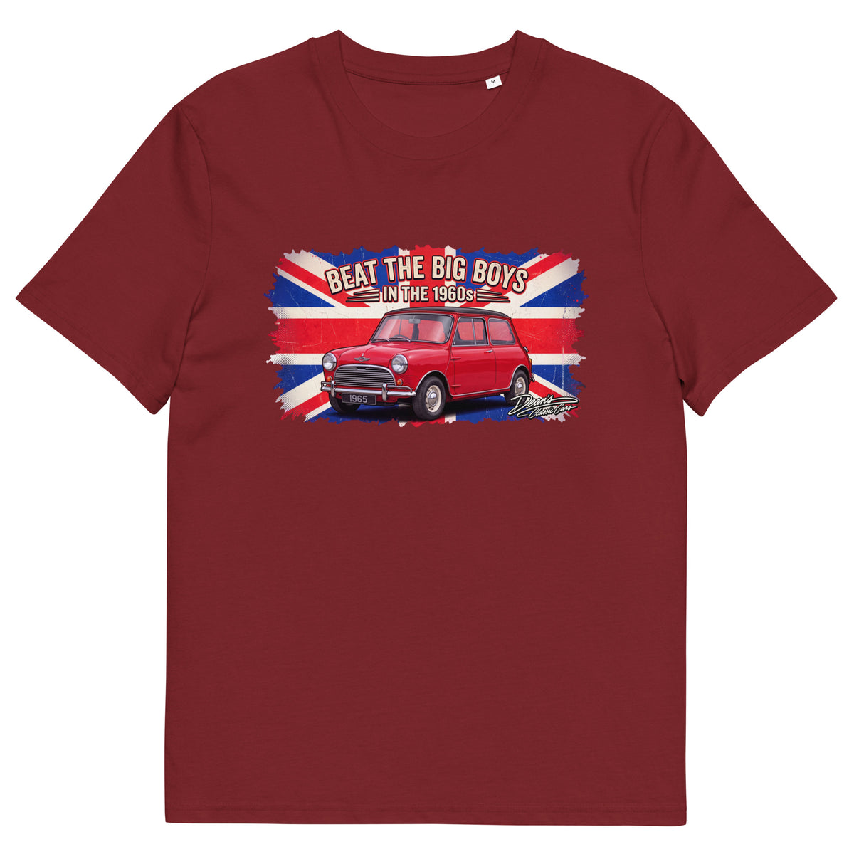 Cooper S Tartan Red T-Shirt - Dean's Classic Cars
