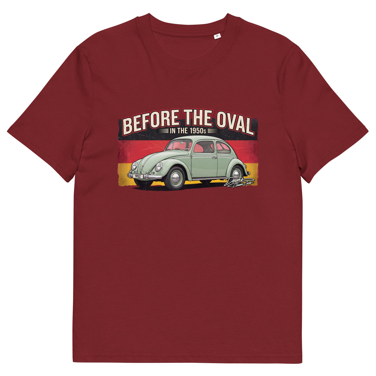 Beetle Split Pastel Green T-Shirt - Dean's Classic Cars