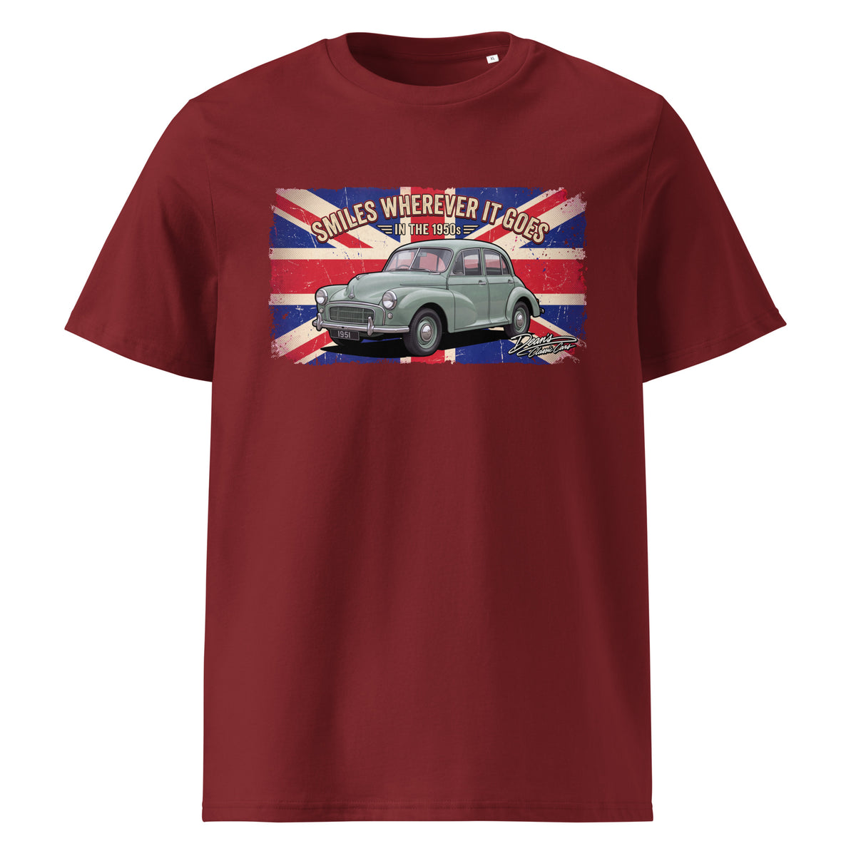 Minor MM Mist Green T-Shirt - Dean's Classic Cars
