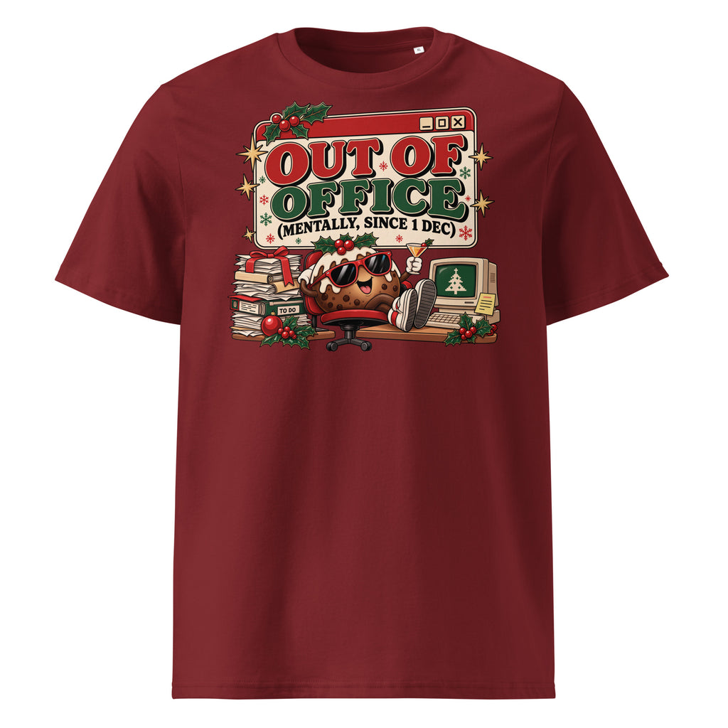 Out of Office Christmas T-Shirt - Ricki Robin