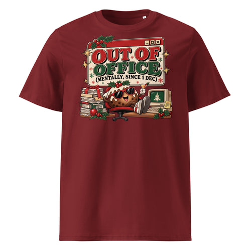 Out of Office Christmas T-Shirt - Ricki Robin