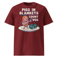 Pigs In Blankets Count As Veg Christmas T-Shirt - Ricki Robin