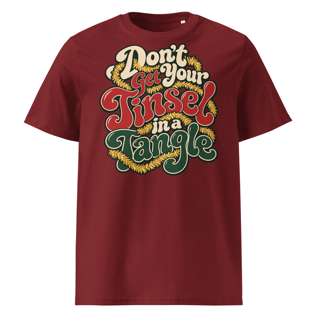 Don't Get Your Tinsel In A Tangle Christmas T-Shirt - Ricki Robin