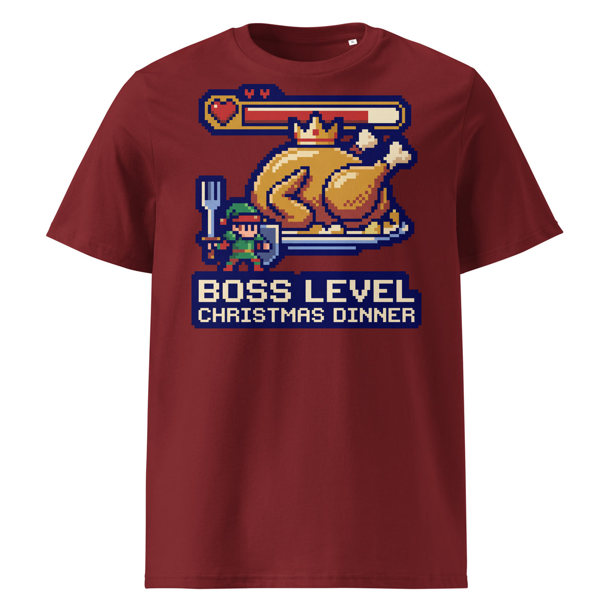 Boss Level: Christmas Dinner T-Shirt - Ricki Robin