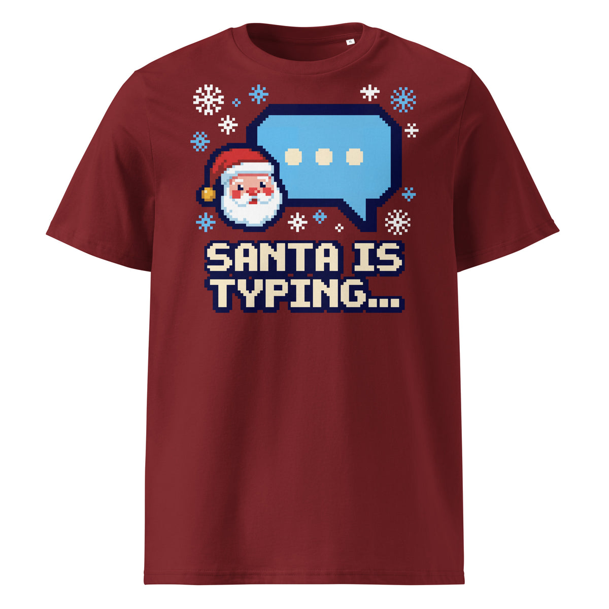 Santa Is Typing... Christmas T-Shirt - Ricki Robin