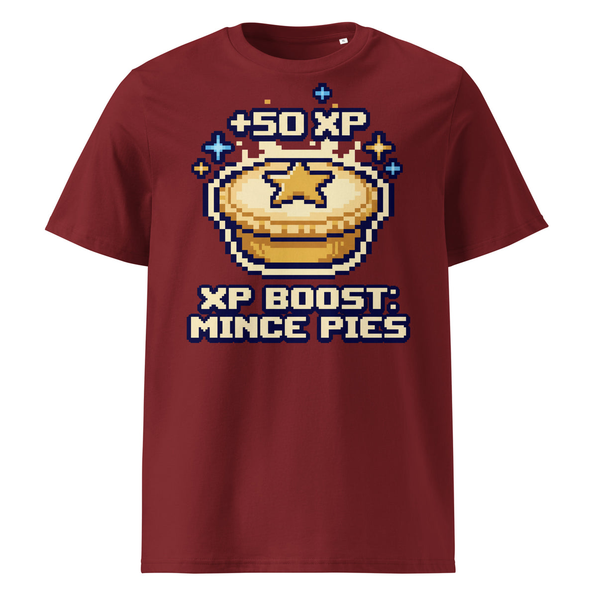 XP Boost: Mince Pies Christmas T-Shirt - Ricki Robin