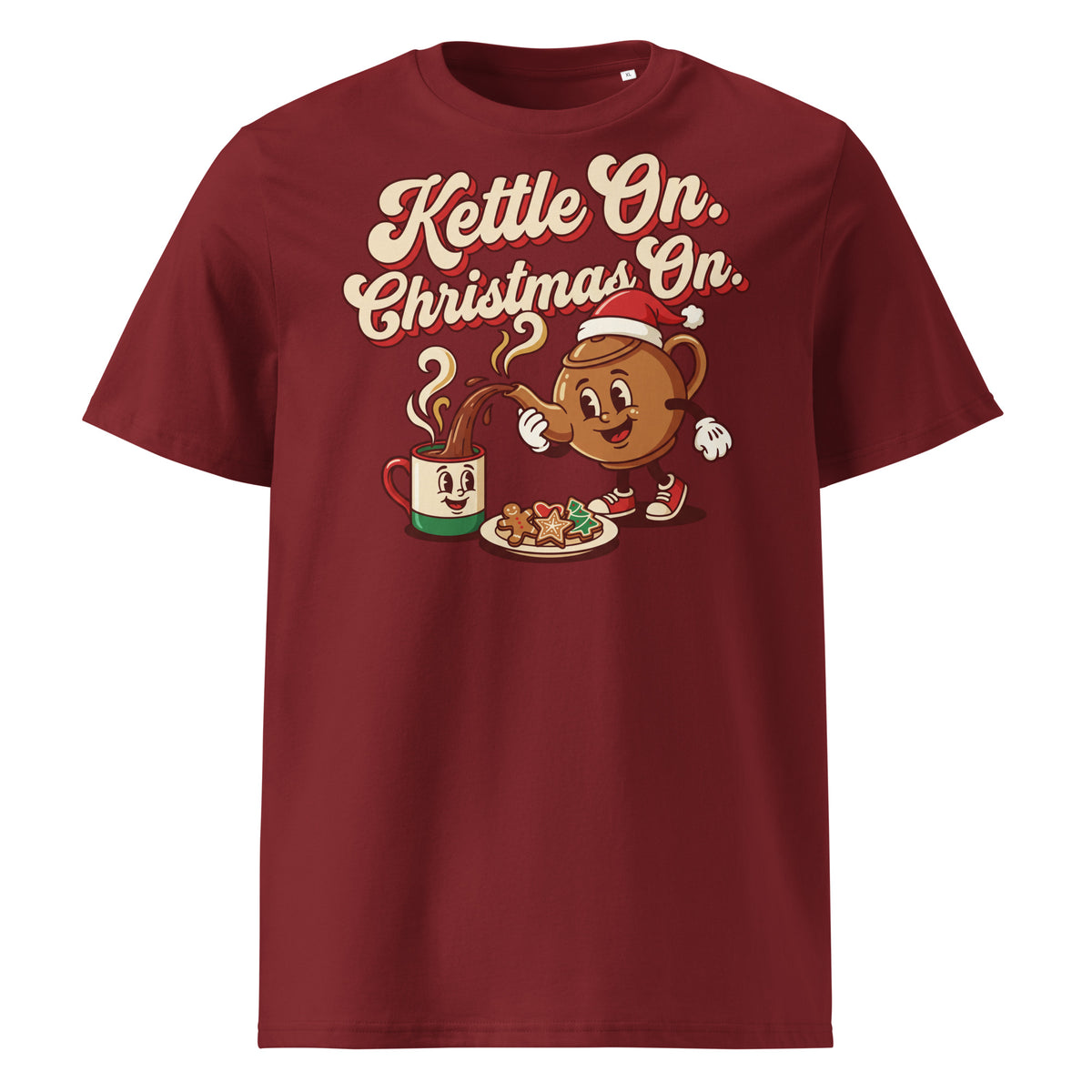 Kettle On. Christmas On. T-Shirt - Ricki Robin