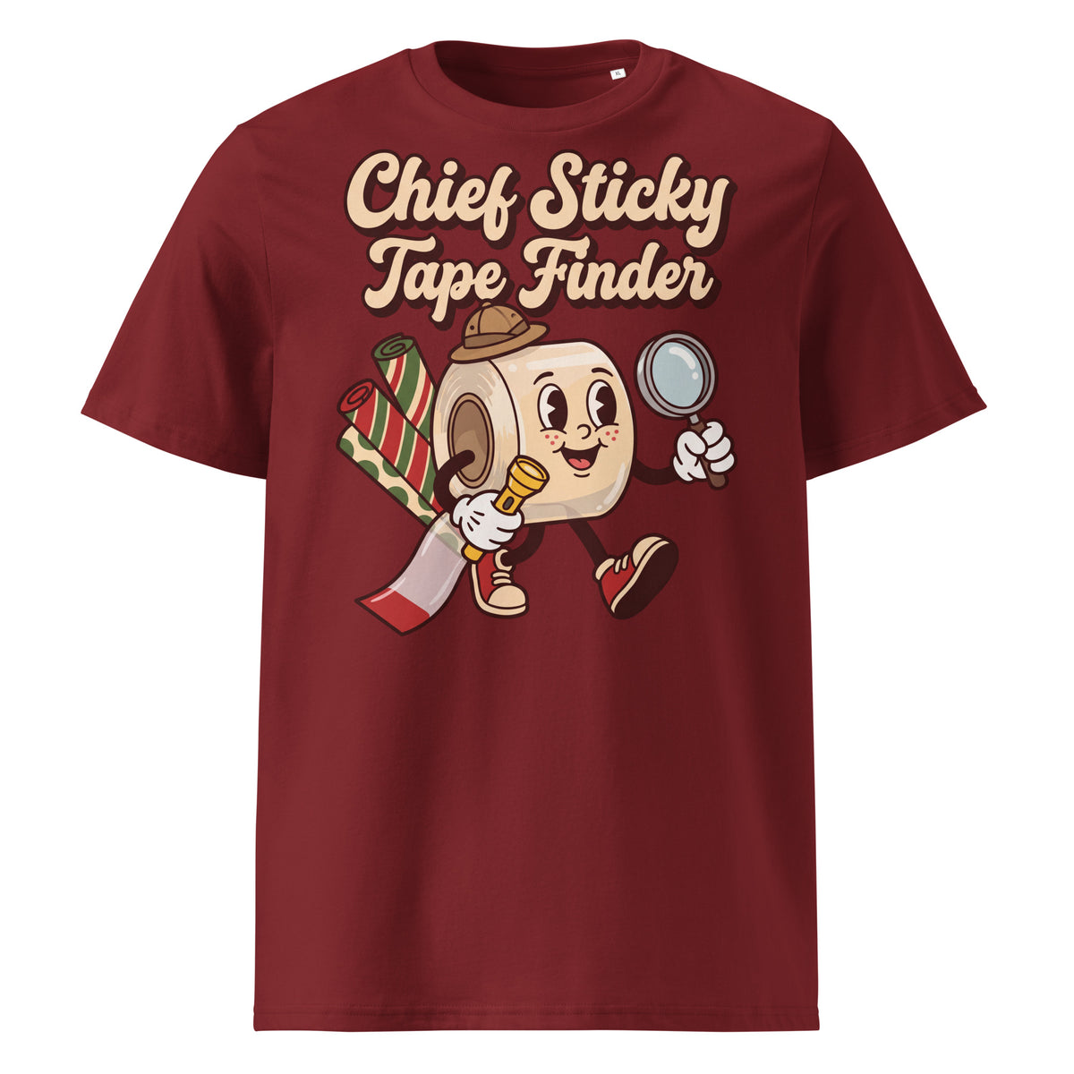 Chief Sticky Tape Finder Christmas T-Shirt - Ricki Robin