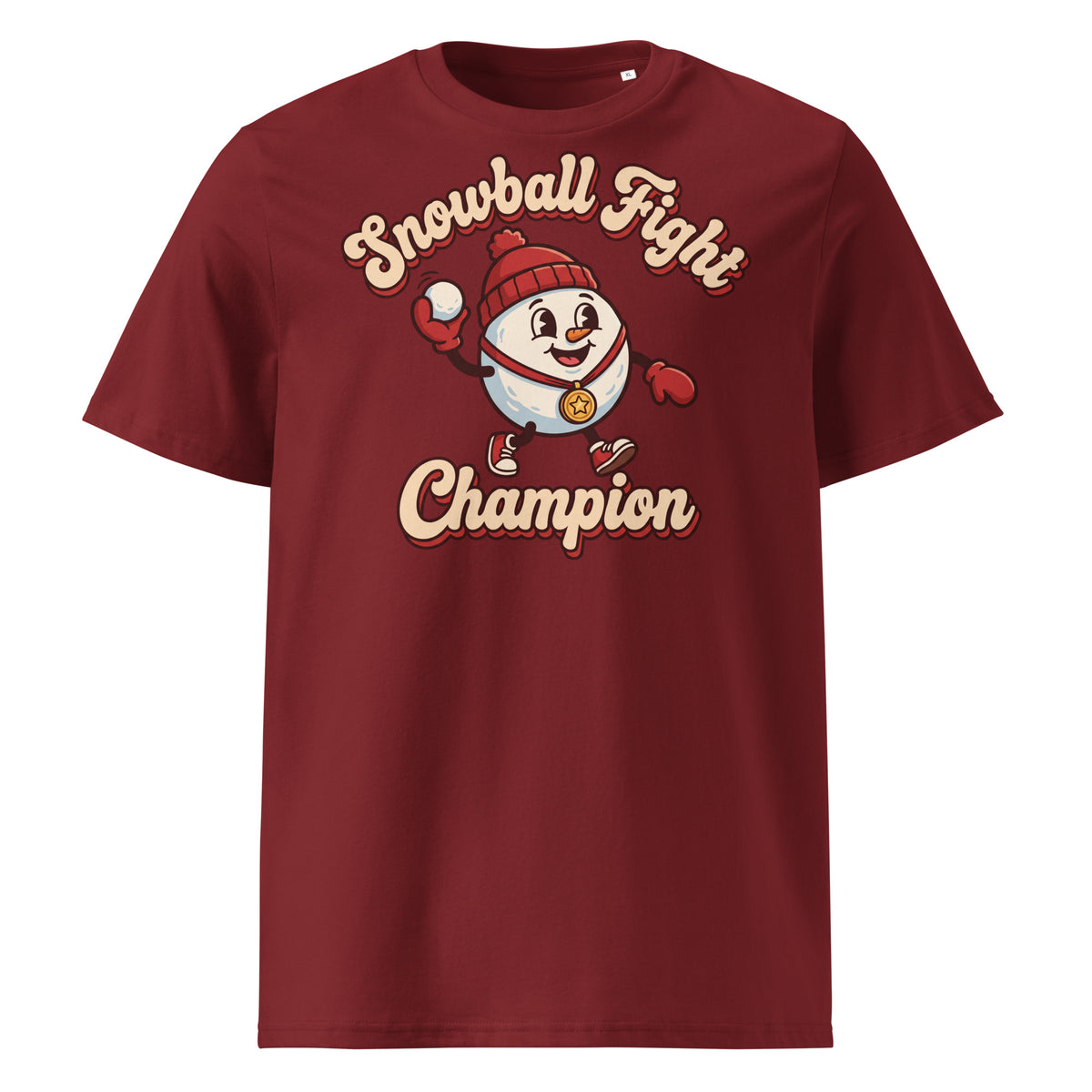 Snowball Fight Champion Christmas T-Shirt - Ricki Robin