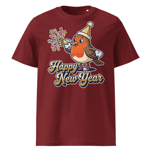 Happy New Year Robin T-Shirt - Ricki Robin