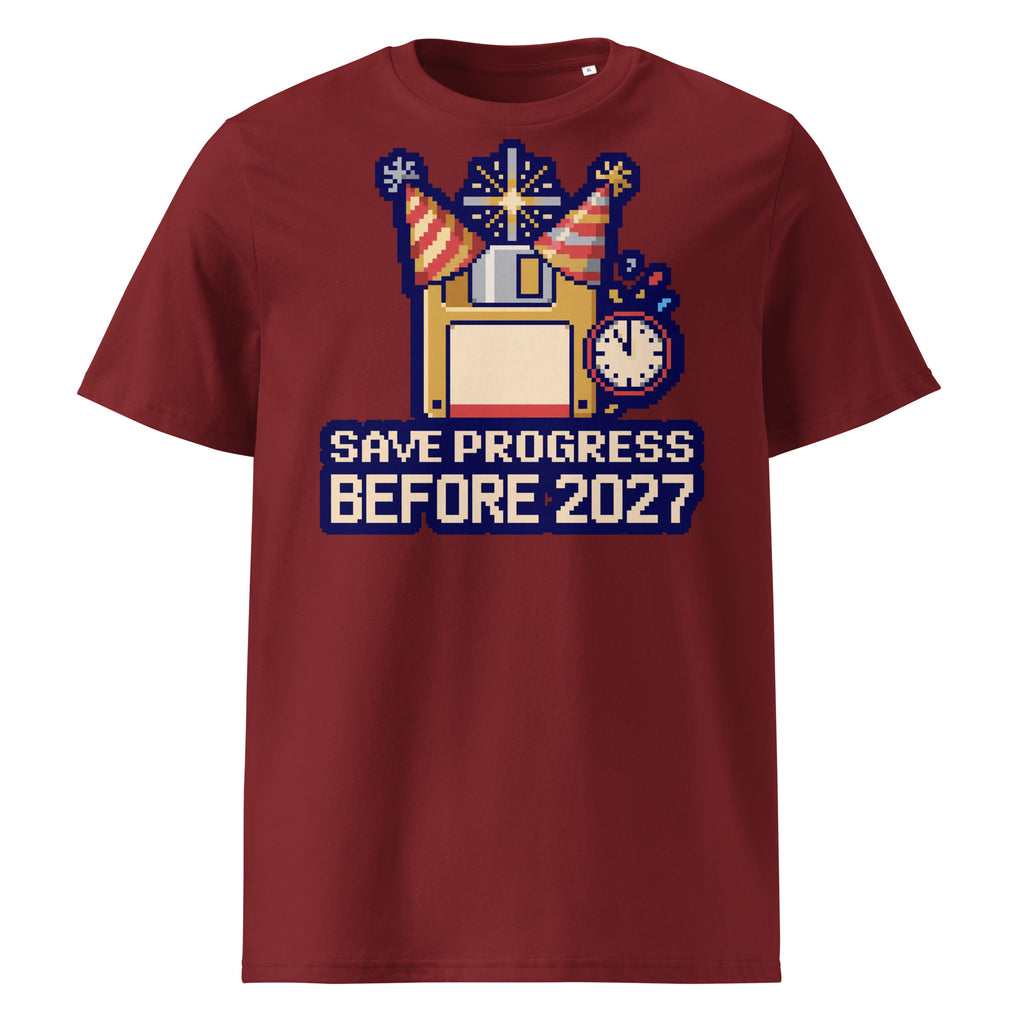 Save Progress Before 2027 New Year T-Shirt - Ricki Robin