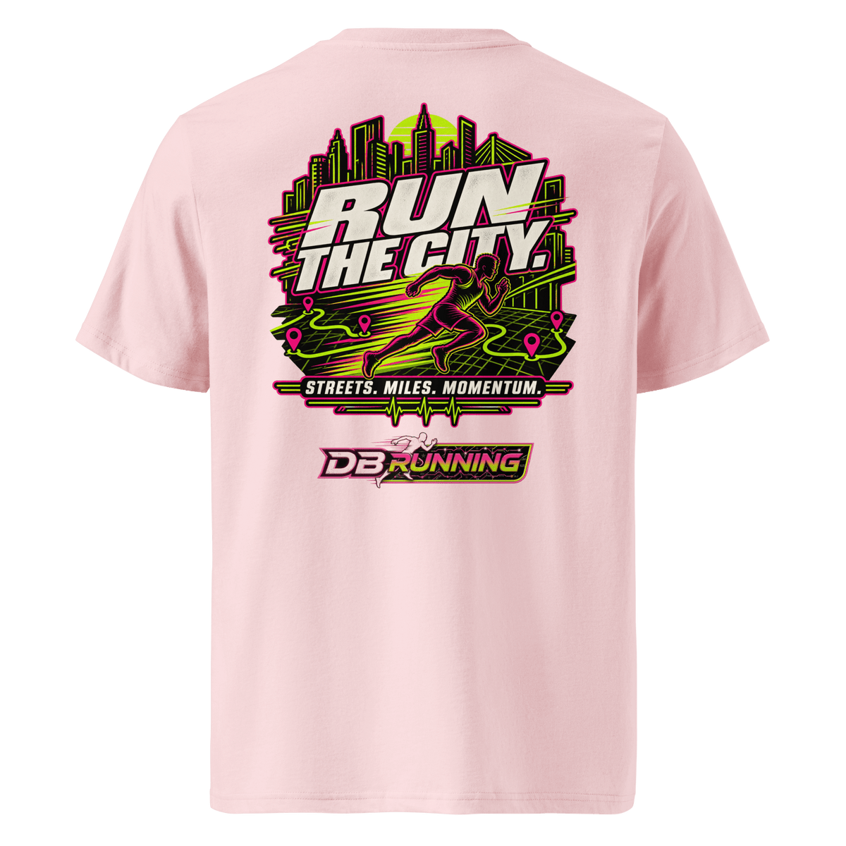 Run the City Male - T-Shirt - DB Running