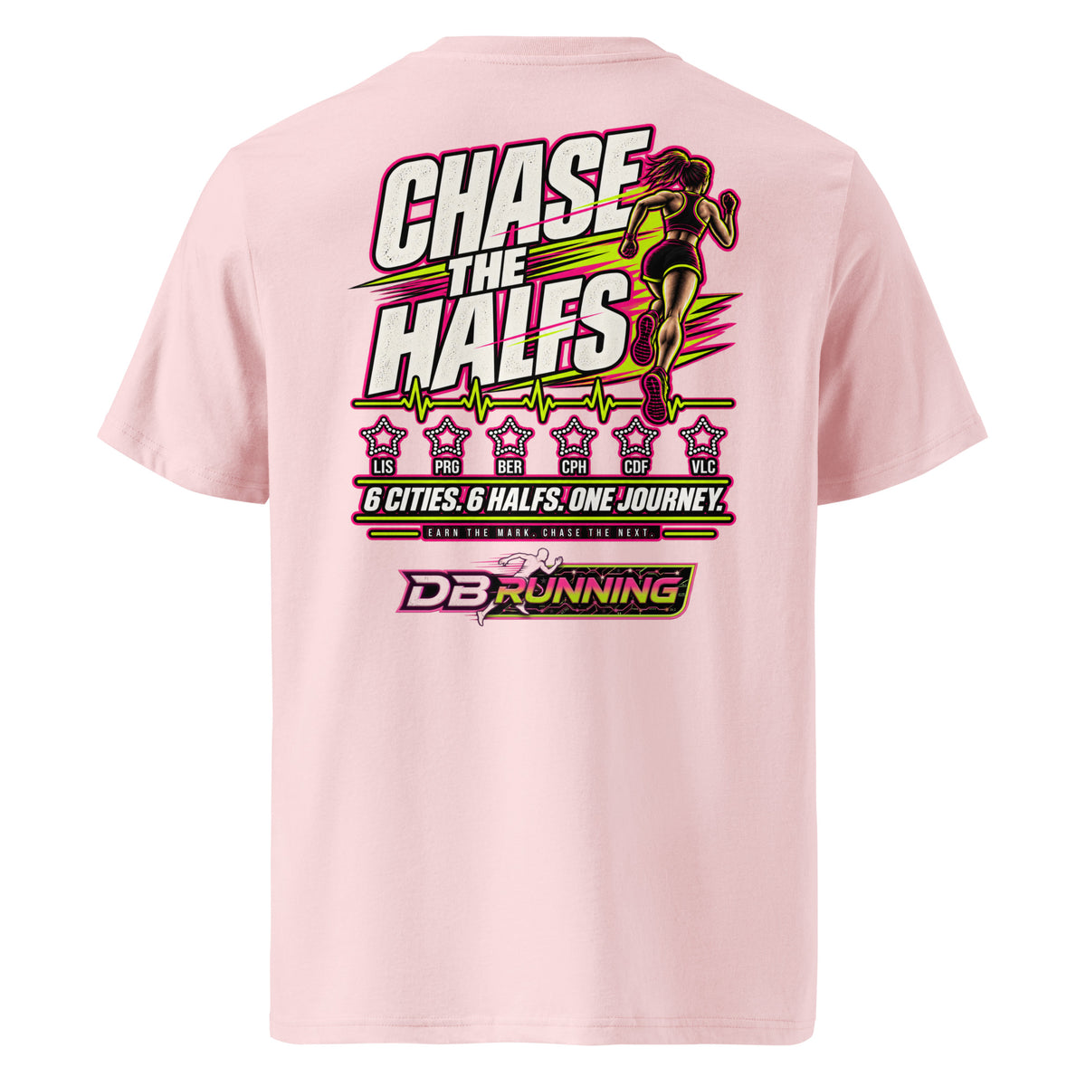 Chase the Halfs Female - T-Shirt - DB Running