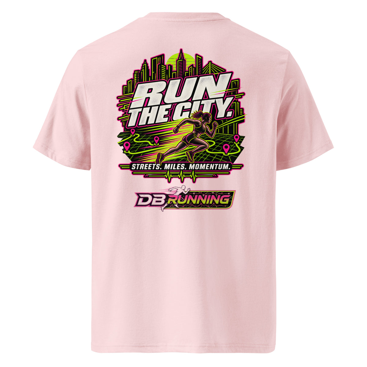 Run the City Female - T-Shirt - DB Running