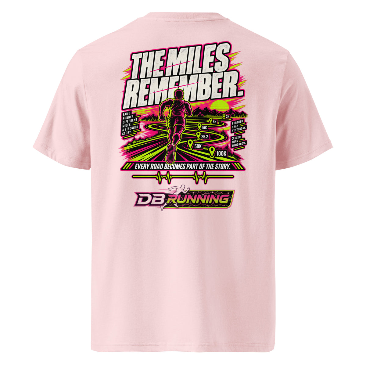 The Miles Remember Male - T-Shirt - DB Running