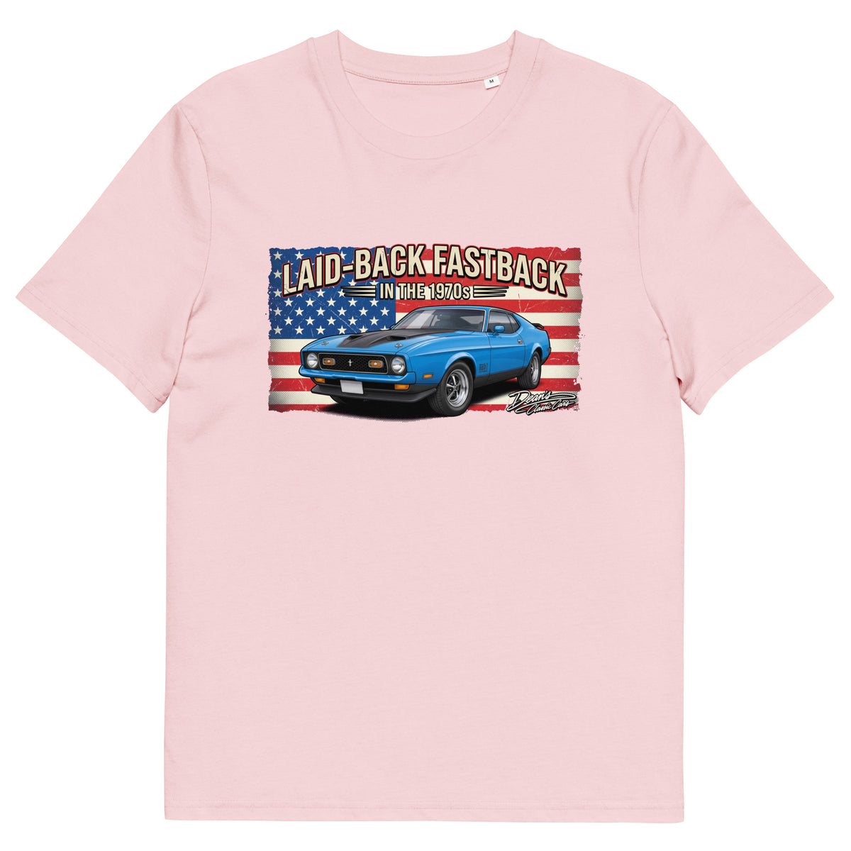 Mach 1 Grabber Blue T-Shirt - Dean's Classic Cars