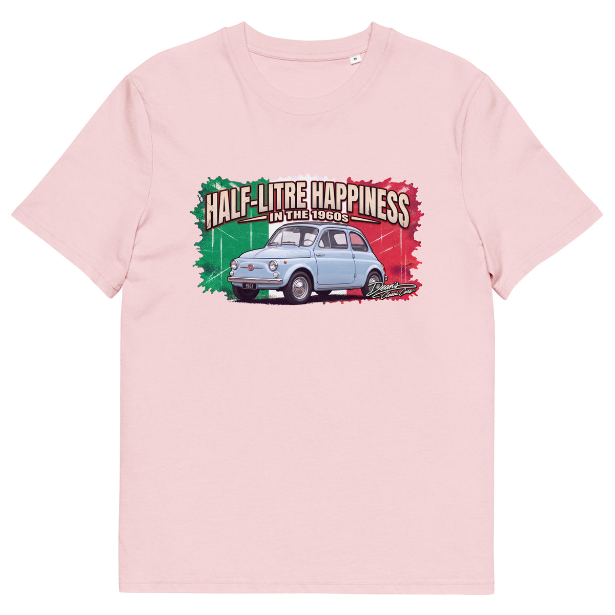 500 D Celestial Blue T-Shirt - Dean's Classic Cars