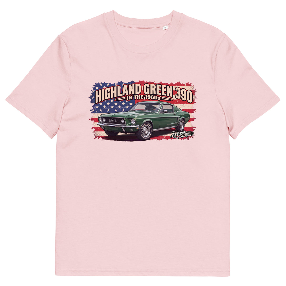 Mustang GT Highland Green T-Shirt - Dean's Classic Cars