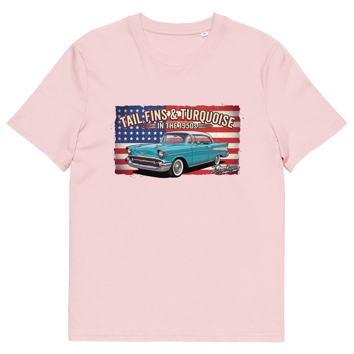 Bel Air Tropical Turquoise T-Shirt - Dean's Classic Cars
