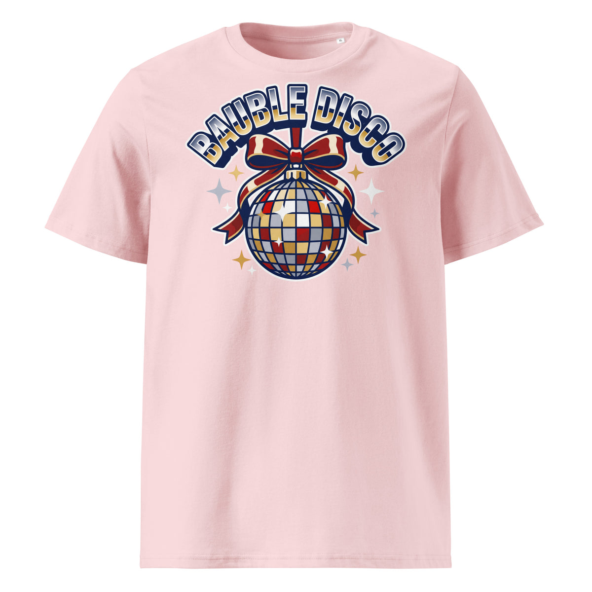 Bauble Disco Christmas T-Shirt (Pastels) - Ricki Robin