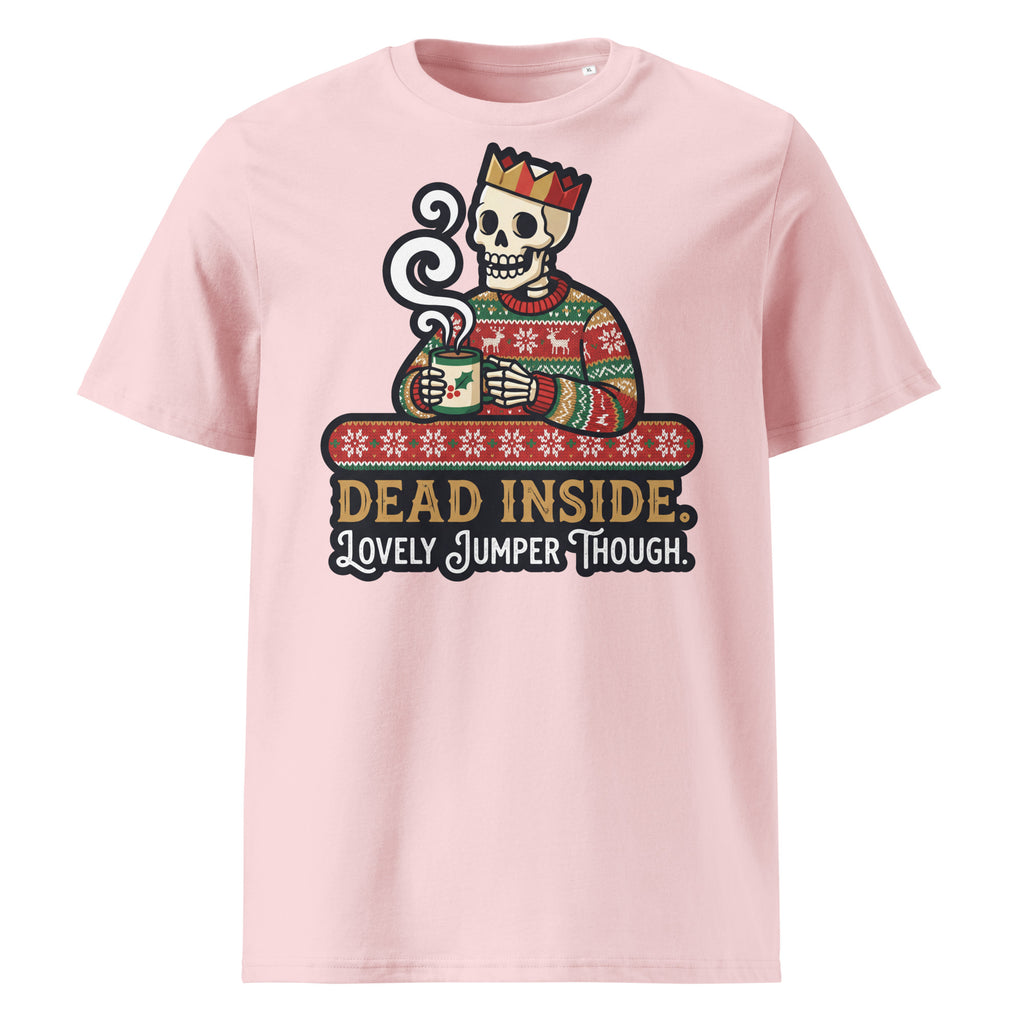 Dead Inside Lovely Jumper Though Christmas T-Shirt (Pastels) - Ricki Robin