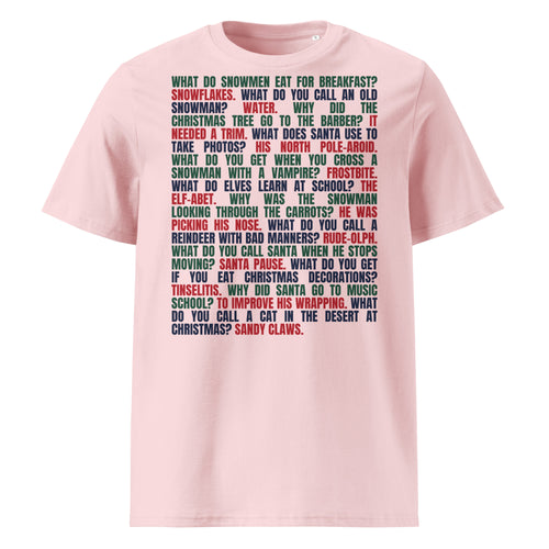 Christmas Cracker Jokes T-Shirt (Pastels) - Ricki Robin