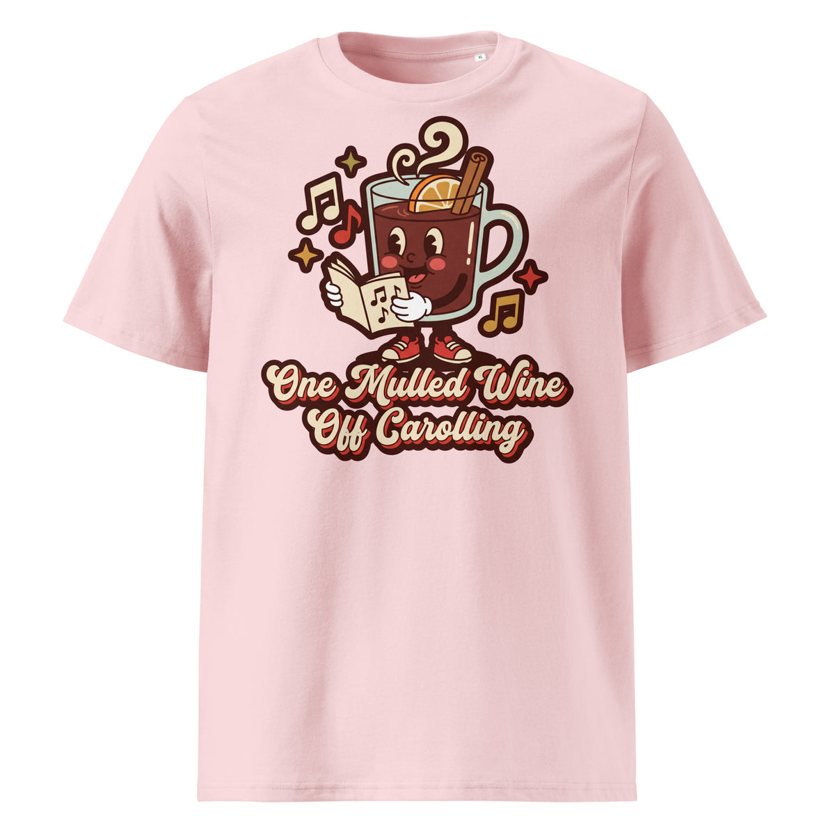 One Mulled Wine Off Carolling Christmas T-Shirt (Pastels) - Ricki Robin