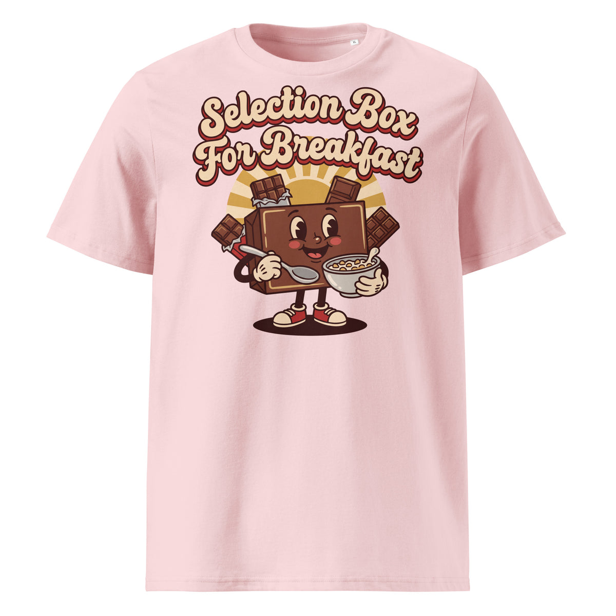 Selection Box For Breakfast Christmas T-Shirt (Pastels) - Ricki Robin