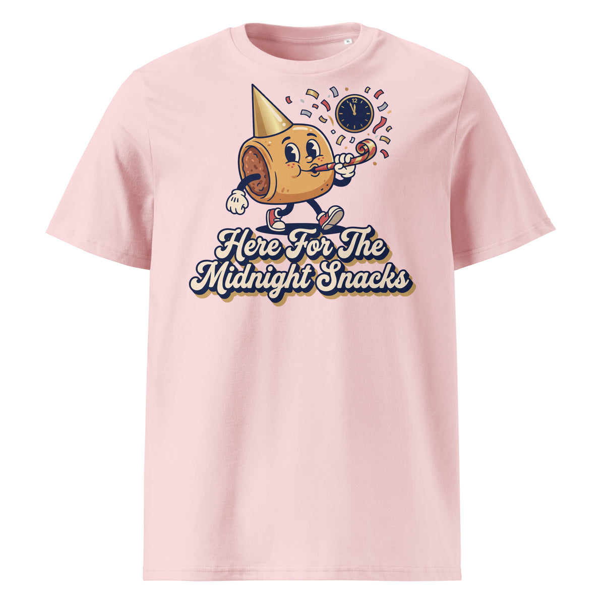 Here For The Midnight Snacks New Year T-Shirt (Pastels) - Ricki Robin