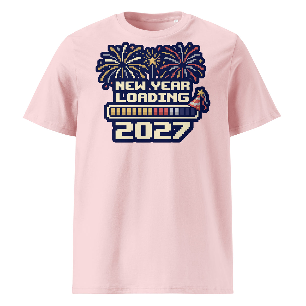 New Year Loading 2027 T-Shirt (Pastels) - Ricki Robin