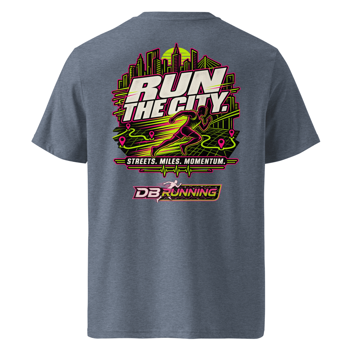 Run the City Male - T-Shirt - DB Running
