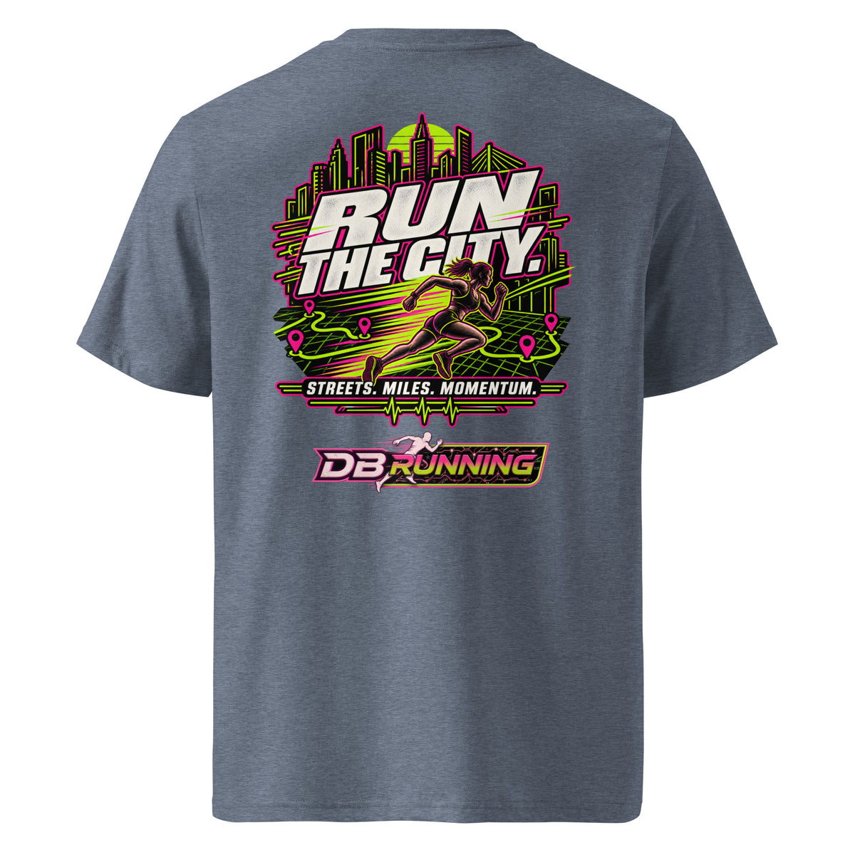 Run the City Female - T-Shirt - DB Running